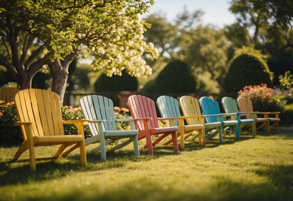 chaises de jardin