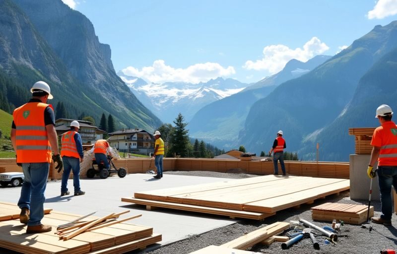 Travaux en Suisse